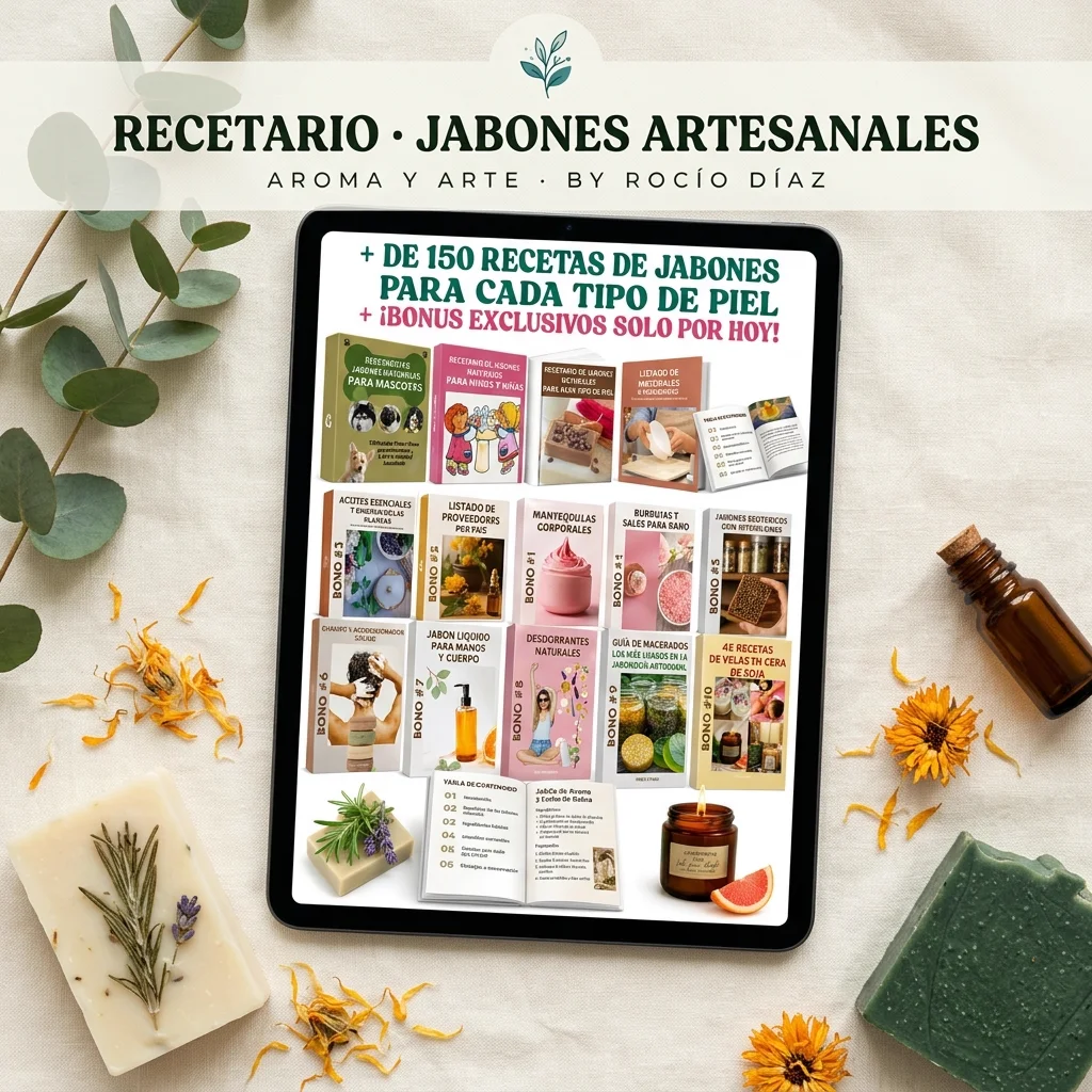 Portada · Recetario Jabones Artesanales