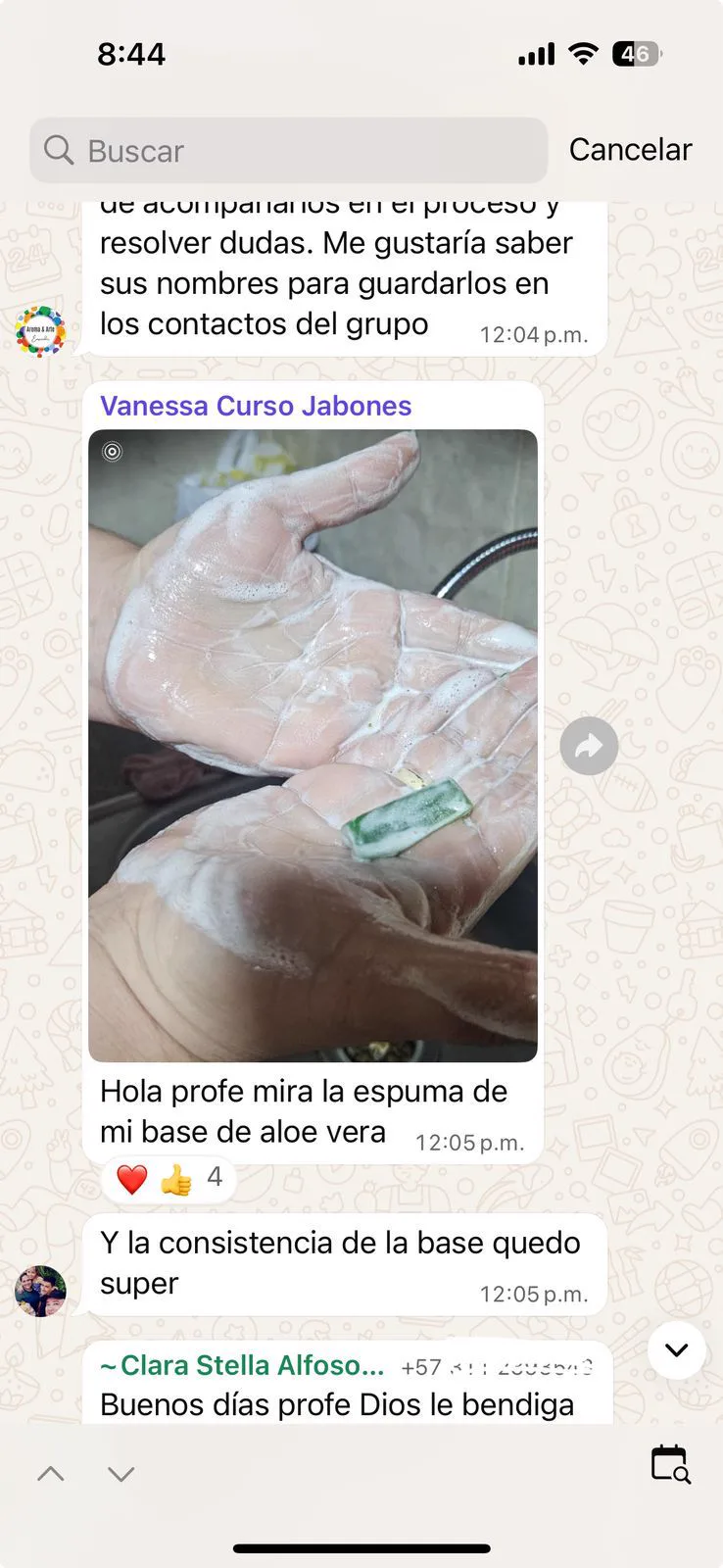 Testimonio alumna bases de glicerina 3