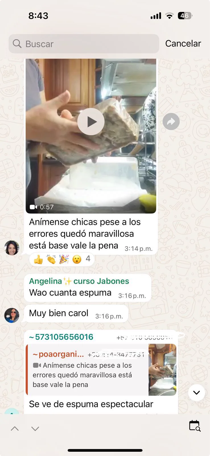 Testimonio alumna bases de glicerina 4
