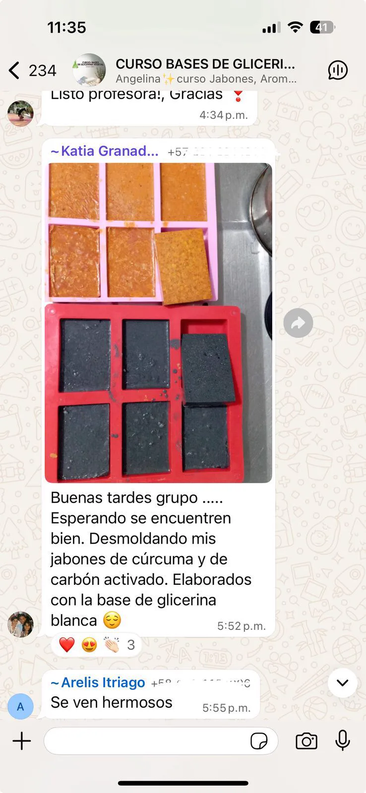 Testimonio alumna bases de glicerina 10